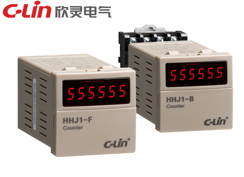 HHJ1-B(新型)、HHJ1-F(板后接线)计数继电器